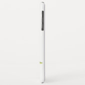 Lie in groene deegwaren Case-Mate iPhone case (Achterkant/links)