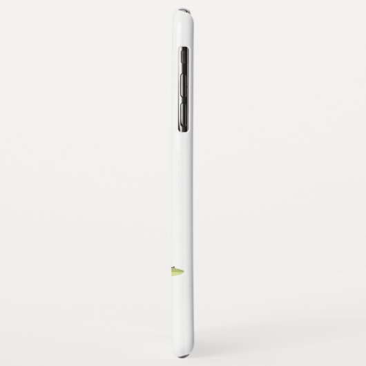 Lie in groene deegwaren Case-Mate iPhone case (Achterkant/links)
