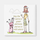 Lie in groene deegwaren magneet (Voorkant)