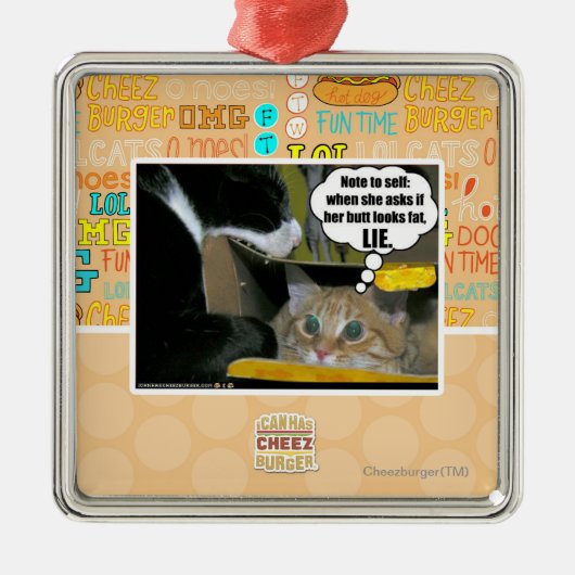 LIE METALEN ORNAMENT (Voorkant)