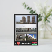 LIË - Tripoli - Briefkaart (Staand voorkant)