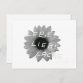 liebe briefkaart (Voorkant / Achterkant)