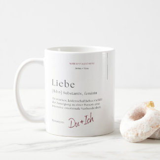 Liebe personalisierbare Tasse zum Valentinstag Koffiemok