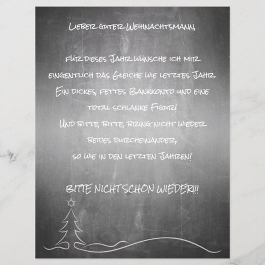 Lieber guter Weihnachtsmann (Voorkant)