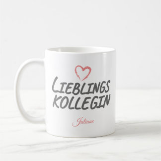 Lieblingskollegin | Geschenk für Kollegin Koffiemok