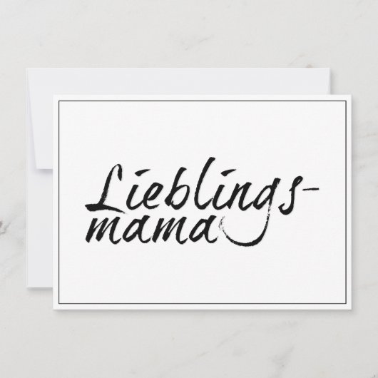 Lieblingsmama (Voorkant)