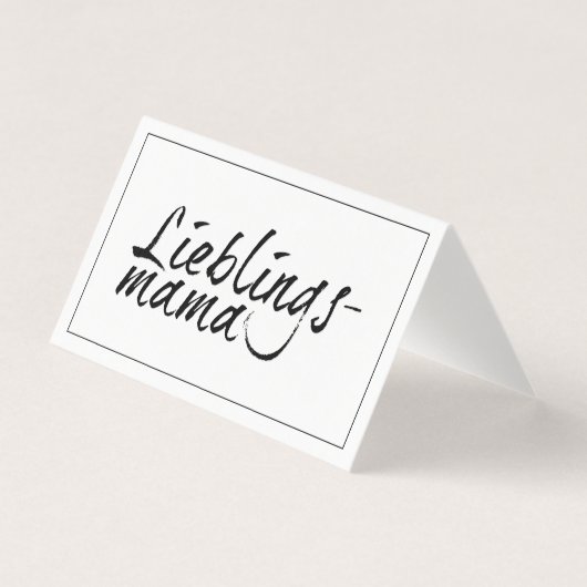 Lieblingsmama (Front)