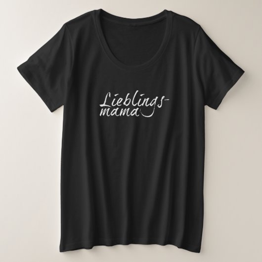Lieblingsmama - weiß 00001 (Design devant)