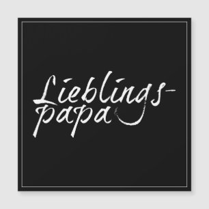 Lieblingspapa - weißer Schriftzug 00001