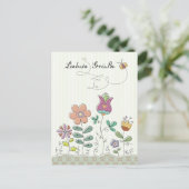 Liebste Grüße Briefkaart (Staand voorkant)