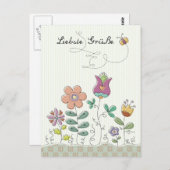 Liebste Grüße Briefkaart (Voorkant / Achterkant)