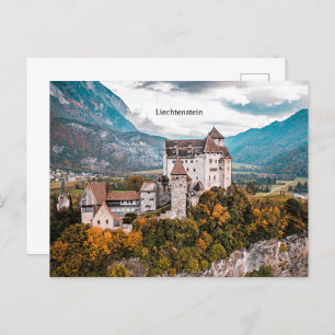 Liechtenstein Castle Briefkaart