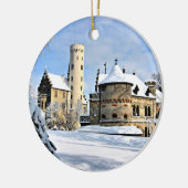 Liechtenstein Castle Keramisch Ornament (Links)
