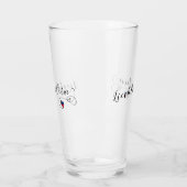 Liechtenstein Flag Heart Glas (Links)