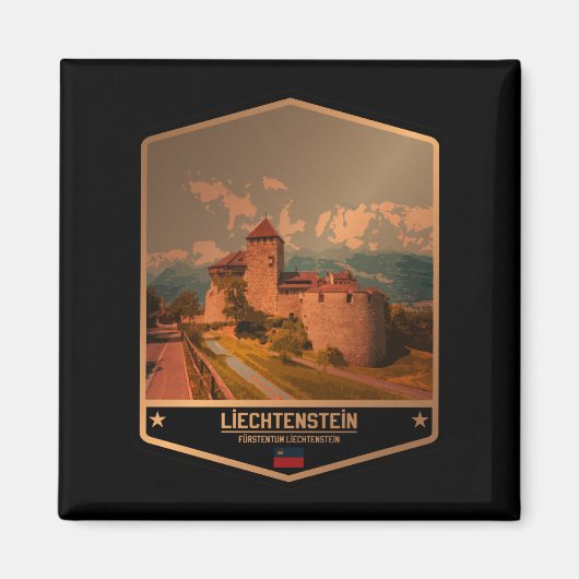 Liechtenstein Magneet (Voorkant)