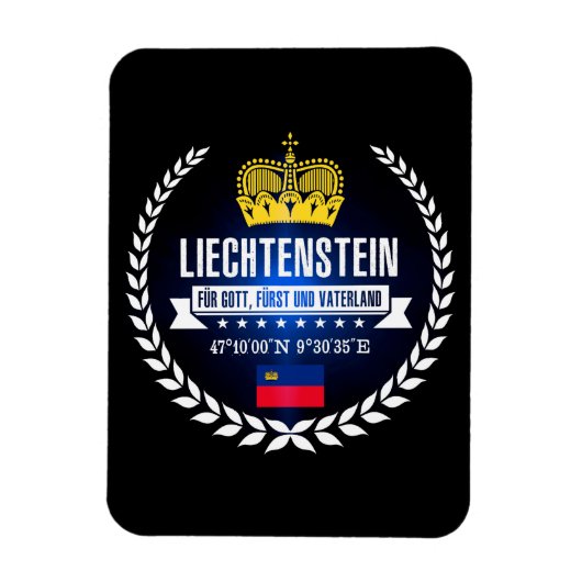 Liechtenstein Magneet (Verticaal)