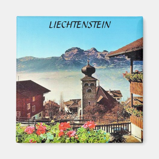LIECHTENSTEIN MAGNET (Devant)
