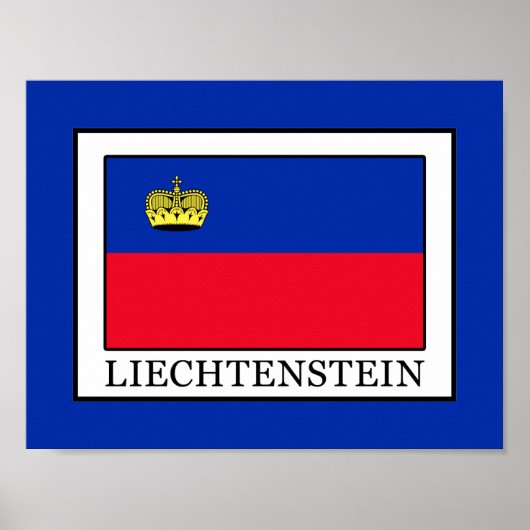 Liechtenstein Poster (Voorkant)