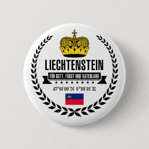Liechtenstein Ronde Button 5,7 Cm