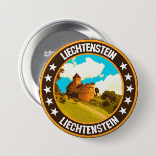 Liechtenstein Ronde Button 7,6 Cm