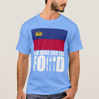 Liechtenstein souvenir eten reis cadeau t-shirt