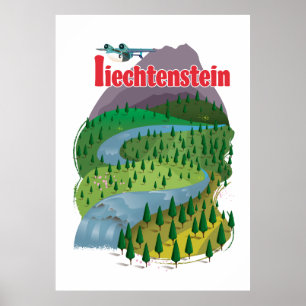 liechtenstein Travel poster