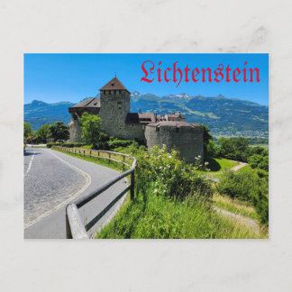 Liechtenstein - Vaduz Castle Feestdagenkaart