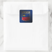 Liechtenstein Vierkante Sticker (Tas)