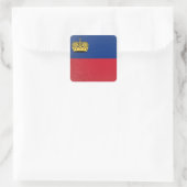 Liechtenstein Vierkante Sticker (Tas)