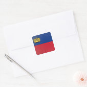Liechtenstein Vierkante Sticker (Envelop)