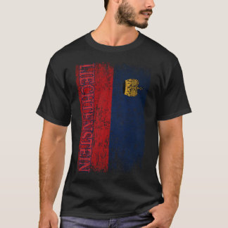 Liechtenstein Vlag Cadeau Vrouwen Mannen Kinderen T-shirt