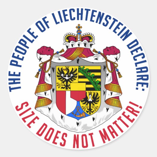Liechtensteinse stickers (Voorkant)