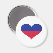 Liechtensteinse vlag hart magneet (Voorkant / Achterkant)