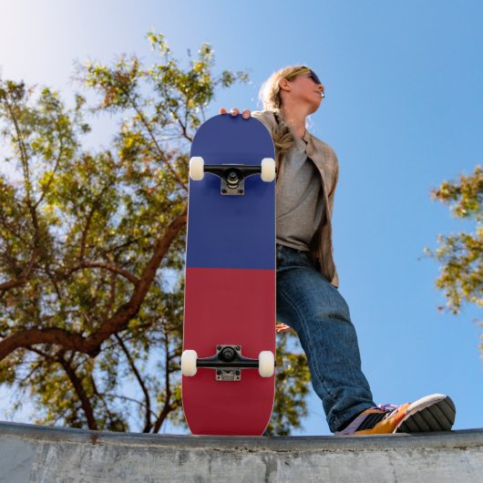 Liechtensteinse vlag skateboard (Buiten 1)