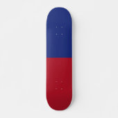 Liechtensteinse vlag skateboard (Voorkant)