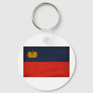 Liechtensteinse vlag sleutelhanger
