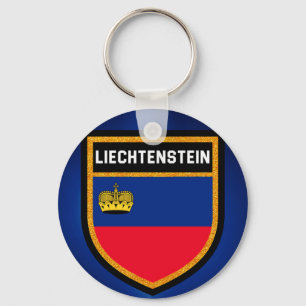 Liechtensteinse vlag sleutelhanger
