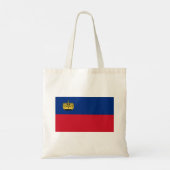 Liechtensteinse vlag tote bag (Achterkant)