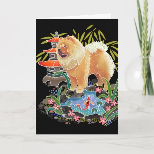 LIED MAO de Chow Art kaarten (Voorkant)