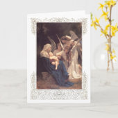 Lied van de engelen kaart (Gele Bloem)