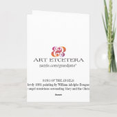 Lied van de Engelen kaart (Achterkant)