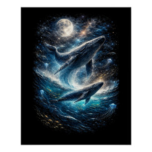 Lied van het kosmische getij perfect poster