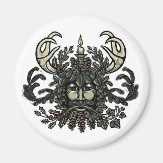 Lied van Solstice Greenman Koelkast Magnet Magneet