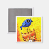 Lied - Vierkante magneet (Voorkant / Achterkant)