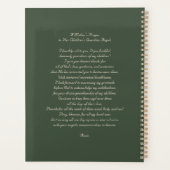 Liedje van engelen met Moedergebed Planner (Achterkant)