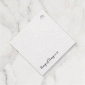 Liedjes 2:10 bedankjes labels (Achterkant)