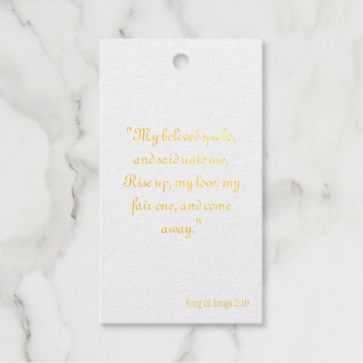 Liedjes 2:10 cadeaulabels (Voorkant)