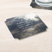 Liedjes 2:10 Papier Onderzetter (Gekanteld)