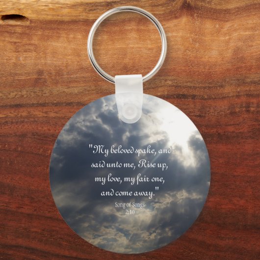 Liedjes 2:10 Sleutelhanger (Achterkant)