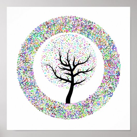 Liedjes in de Levensboom Poster (Voorkant)